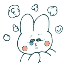 Rabbit tortoise . sticker #3955352