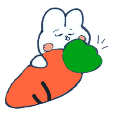 Rabbit tortoise . sticker #3955355