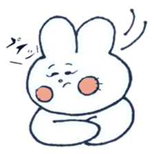 Rabbit tortoise . sticker #3955356