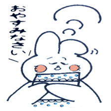 Rabbit tortoise . sticker #3955361