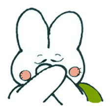 Rabbit tortoise . sticker #3955366