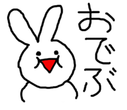 Sweet Handwritten Animals9 sticker #3955966