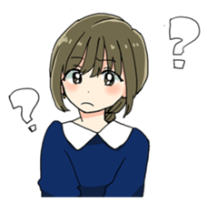 Kawaii Girl's Sticker sticker #3956213