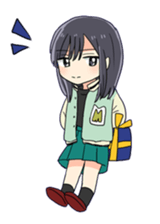 Kawaii Girl's Sticker sticker #3956226