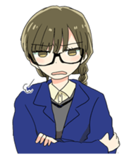 Kawaii Girl's Sticker sticker #3956243