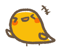 Petite bird sticker #3956288