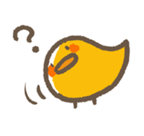 Petite bird sticker #3956289