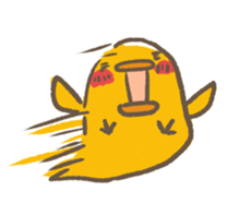 Petite bird sticker #3956294