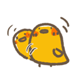 Petite bird sticker #3956295