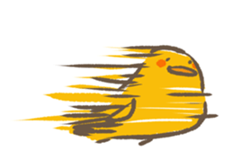 Petite bird sticker #3956296