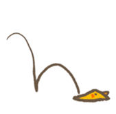 Petite bird sticker #3956301