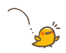 Petite bird sticker #3956302