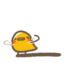 Petite bird sticker #3956304