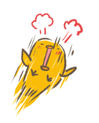 Petite bird sticker #3956321