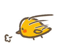 Petite bird sticker #3956323