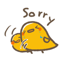 Petite bird sticker #3956324