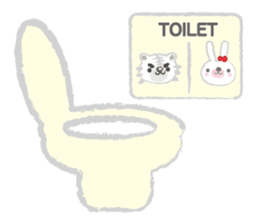 Snobby white tiger sticker #3956526