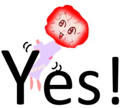 Oh Sour! Pickled Plum Lady(English ver) sticker #3956649