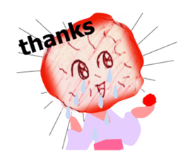 Oh Sour! Pickled Plum Lady(English ver) sticker #3956654