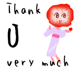 Oh Sour! Pickled Plum Lady(English ver) sticker #3956655