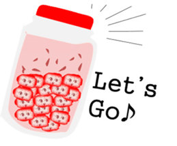 Oh Sour! Pickled Plum Lady(English ver) sticker #3956657