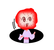 Oh Sour! Pickled Plum Lady(English ver) sticker #3956662