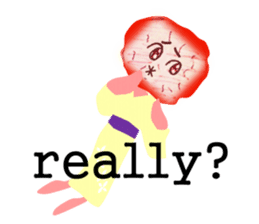 Oh Sour! Pickled Plum Lady(English ver) sticker #3956663