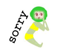 Oh Sour! Pickled Plum Lady(English ver) sticker #3956664