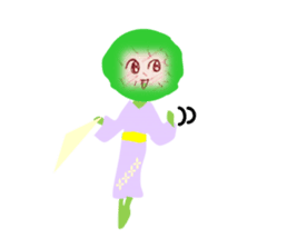 Oh Sour! Pickled Plum Lady(English ver) sticker #3956669