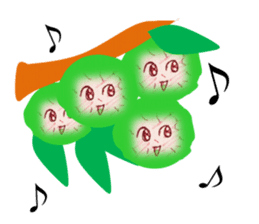 Oh Sour! Pickled Plum Lady(English ver) sticker #3956670