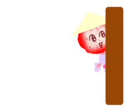 Oh Sour! Pickled Plum Lady(English ver) sticker #3956671