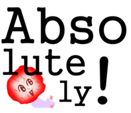 Oh Sour! Pickled Plum Lady(English ver) sticker #3956677