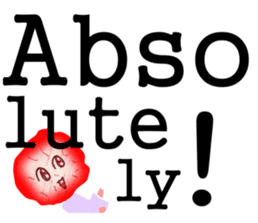 Oh Sour! Pickled Plum Lady(English ver) sticker #3956677