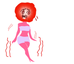 Oh Sour! Pickled Plum Lady(English ver) sticker #3956678