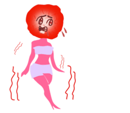 Oh Sour! Pickled Plum Lady(English ver) sticker #3956678