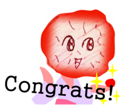 Oh Sour! Pickled Plum Lady(English ver) sticker #3956679