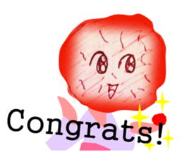 Oh Sour! Pickled Plum Lady(English ver) sticker #3956679