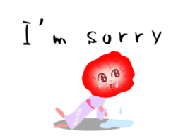 Oh Sour! Pickled Plum Lady(English ver) sticker #3956682