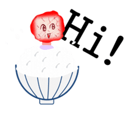 Oh Sour! Pickled Plum Lady(English ver) sticker #3956684