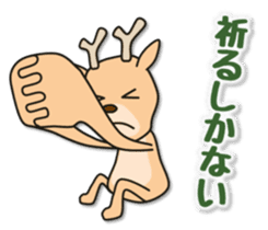 Deer 100% with horse sticker #3956866