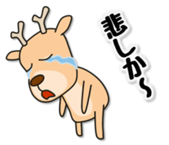 Deer 100% with horse sticker #3956872