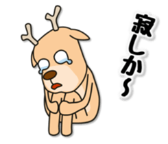 Deer 100% with horse sticker #3956876