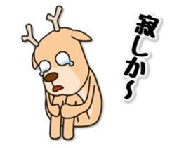 Deer 100% with horse sticker #3956876