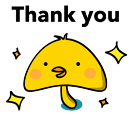 Mushroom Chick sticker #3956887