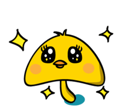 Mushroom Chick sticker #3956889