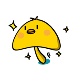 Mushroom Chick sticker #3956898