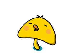 Mushroom Chick sticker #3956899