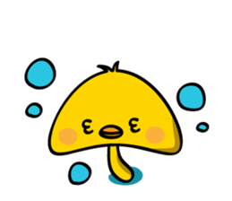Mushroom Chick sticker #3956901