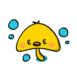 Mushroom Chick sticker #3956901