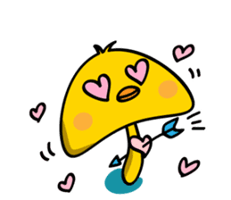 Mushroom Chick sticker #3956903